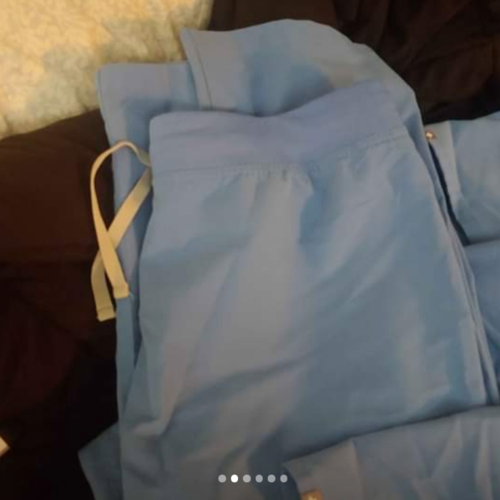 Figs Ceil Blue Scrub Pants XL